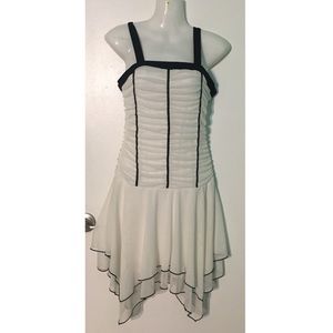 Girl’s Black and White Dress